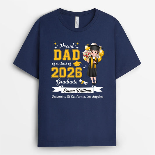 9144AUS2 proud mom of a class t shirt custom graduation gifts for himher 9144asplb