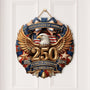 9156QUS2 america 250 years of freedom wood sign personalized 4th of july gifts for family 9156qtqki