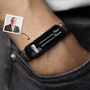 9187JUS2 a mothers hug lasts long ultrasound photo bracelet personalized memorial gifts for momdad 9187j3fca