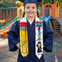 9193AUS2 grad 2026 kindergarten graduation stole personalized graduation gifts for kids 9193abadrs
