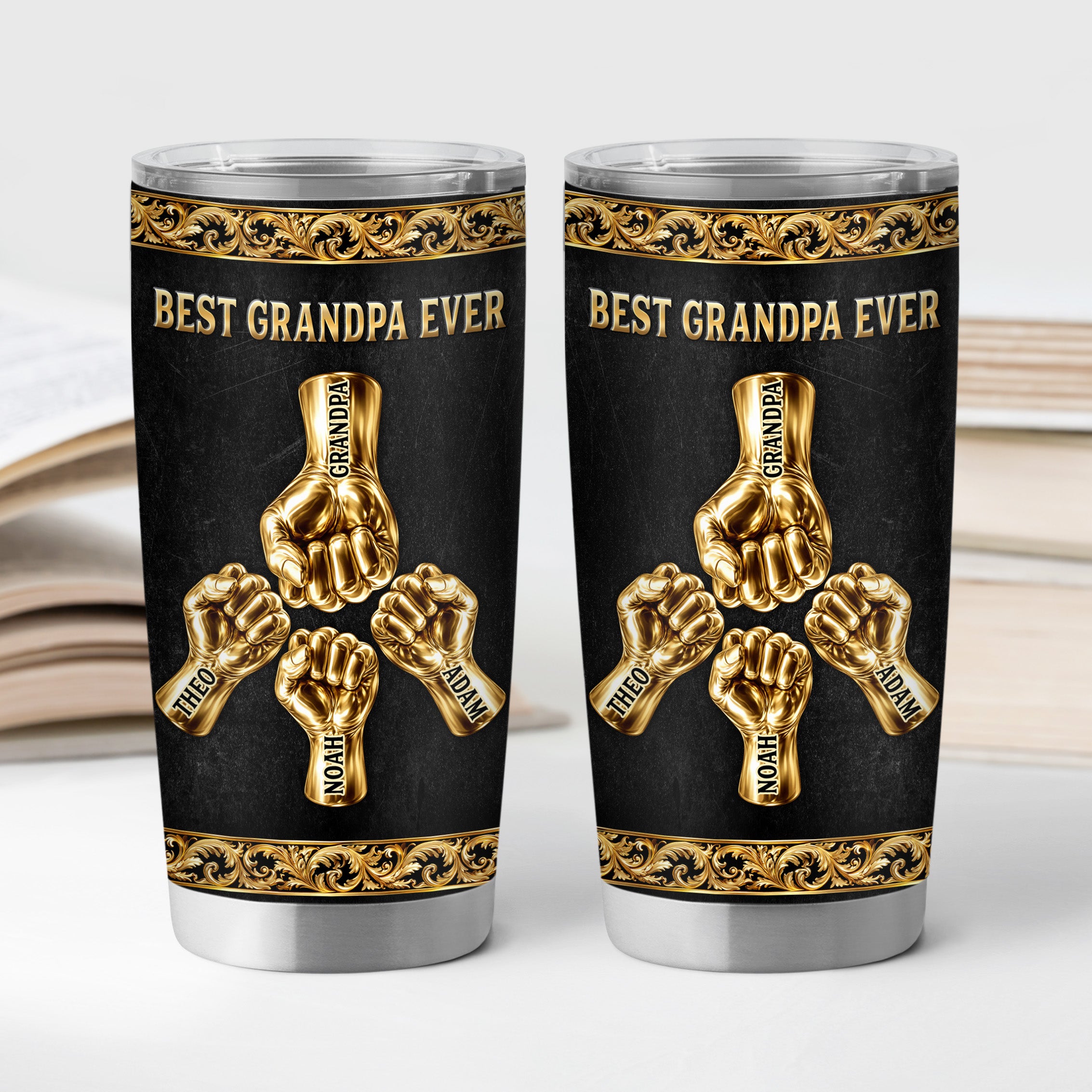 9204TUS2 3d printing effect best dad ever tumbler 20oz personalized gifts for dadgrandpa 9204tnqmb