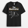 9219AUS1 the black father t shirt custom gifts for dadmom 9219atfzb