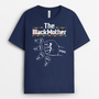 9219AUS2 the black father t shirt custom gifts for dadmom 9219atfzb