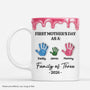 9220MUS1 3d printing effect family of three dog cat mug personalized gifts for pet parents 9220m8qta