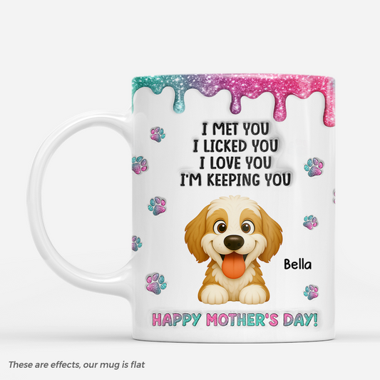 9225MUS1 3d printing effect cat dog paw name mug personalized gifts for pet lovers 9225m8eac_b4e646c6 36d5 402d beee 3f03675d56e3