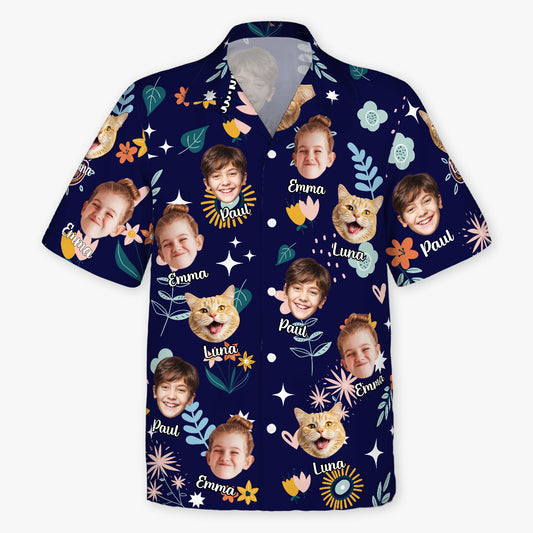 9240AUS1 custom face photo hawaiian shirt personalized gifts for himher 9240aa6yca