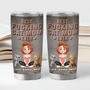 9249TUS2 3d printing effect best cat dad ever tumbler 20oz personalized gifts for cat owners 9249tte1d