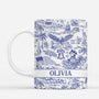 9252MUS1 america 250 blue toile mug personalized 4th of july gifts for family 9252mnqza