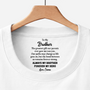 9255AUS1 forever my hero inside neck print t shirt personalized gifts for brothersister 9255aacfpb