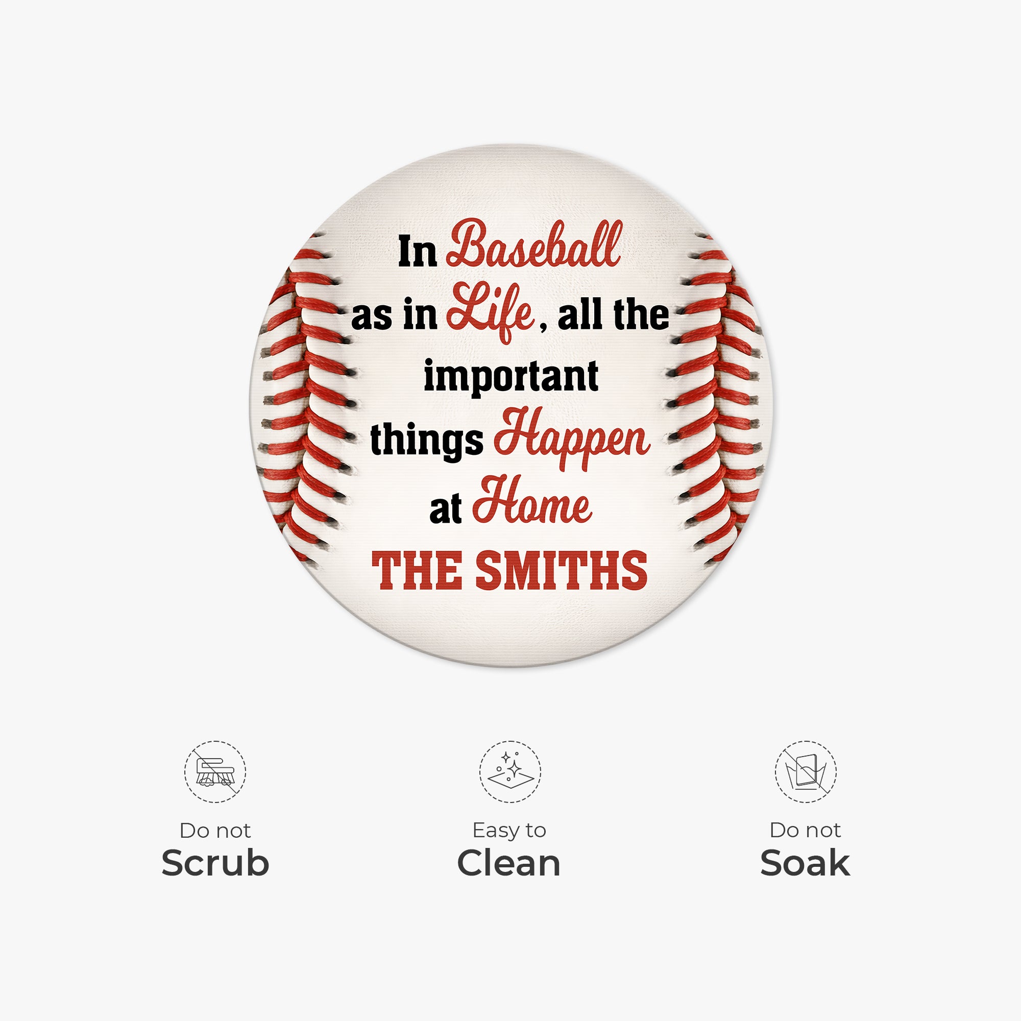 9258AUS5 daddys dream team baseball custom shaped doormat personalized family gifts 9258adcegb