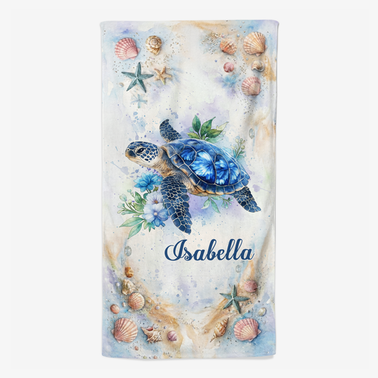 9270BUS1 custom summer beach towel personalized gifts for her 9270bsena