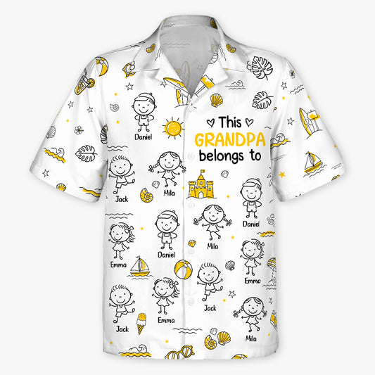 9271AUS1 this grandpa belongs to hawaiian shirt personalized summer gifts for grandpagrandma 9271aasyaa