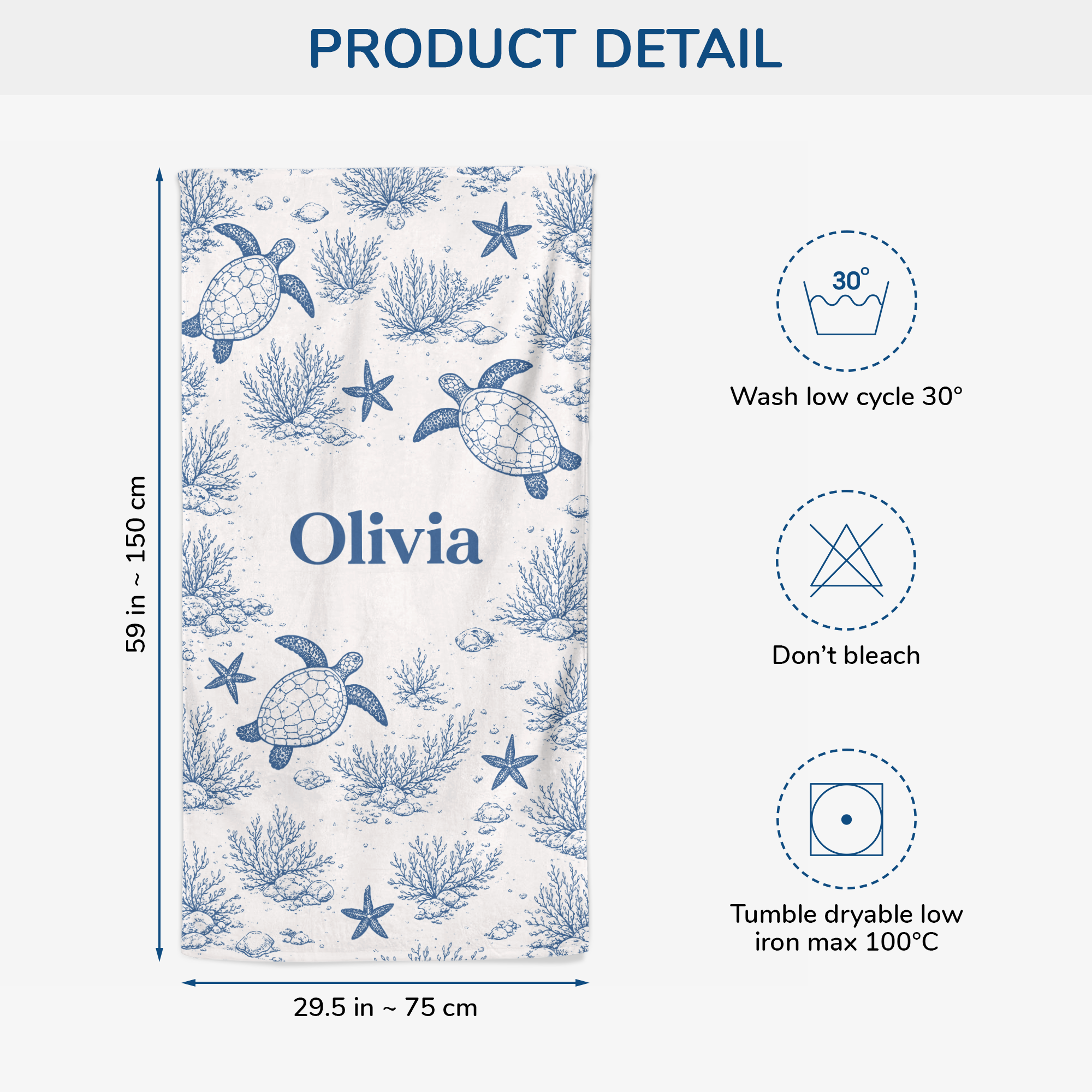 9283BUS3 sea turtle beach towel for summer personalized gifts for her 9283bneza_2886681c d0ea 43d6 b54d 1462e1f47cc0