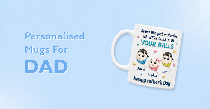 Custom Chic UK Personalised Mugs for dad1