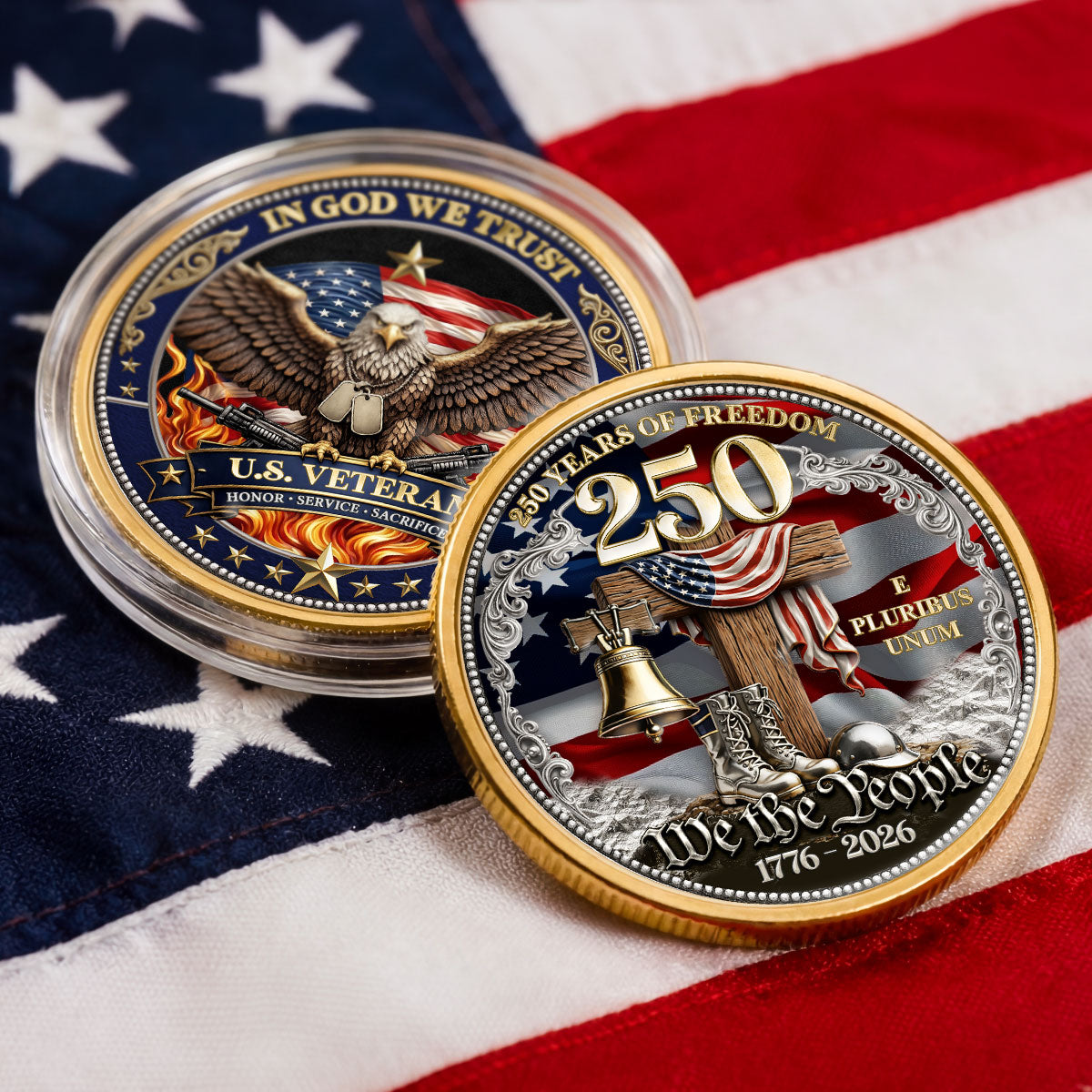 USA 250th Anniversary Coin Custom Commemorative Coins 4th Of July USA 250th Anniversary Coin Custom Commemorative Coins 4th Of July