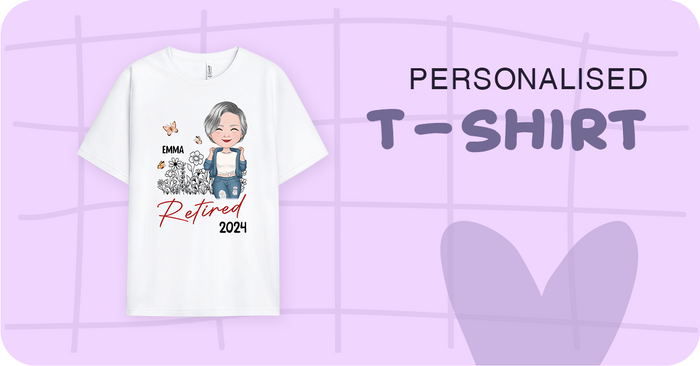Personal Chic UK Personalised T shirt