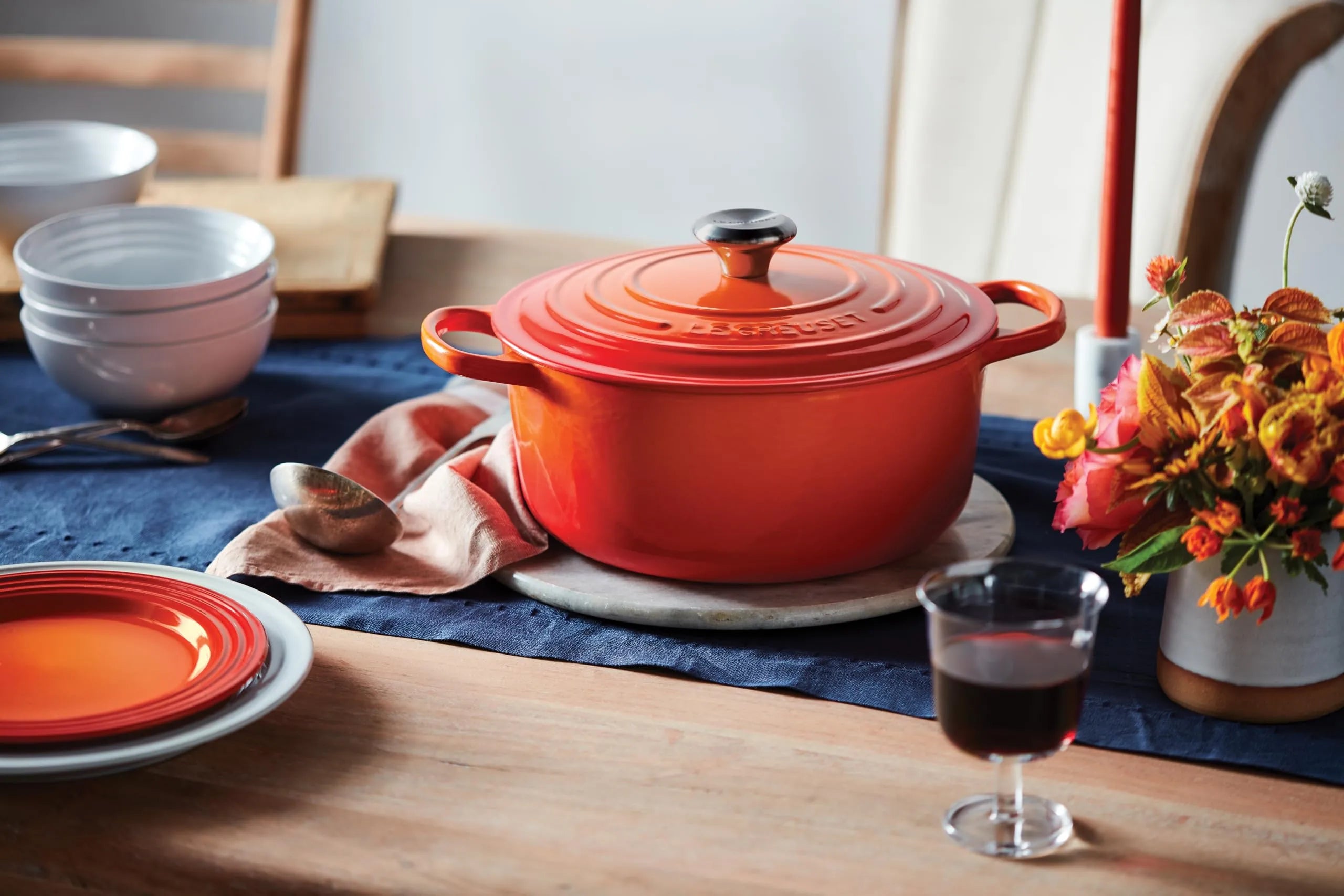 Le Creuset Signature Dutch Oven as Anniversary Gift Ideas for Parents