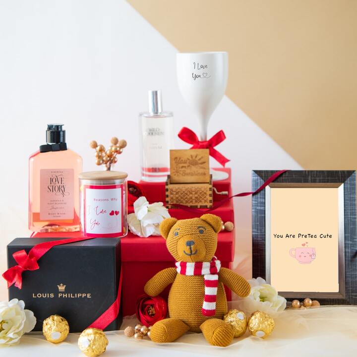 Men’s Suit Gift Box as Creative DIY Gifts for Boyfriend Christmas