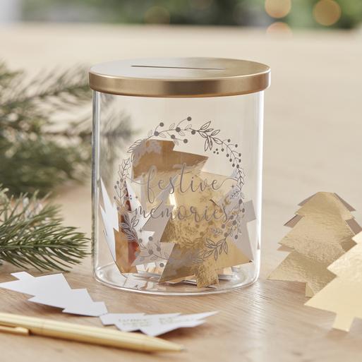 Photo Memory Jars as Handmade Xmas Gifts for Grandparents