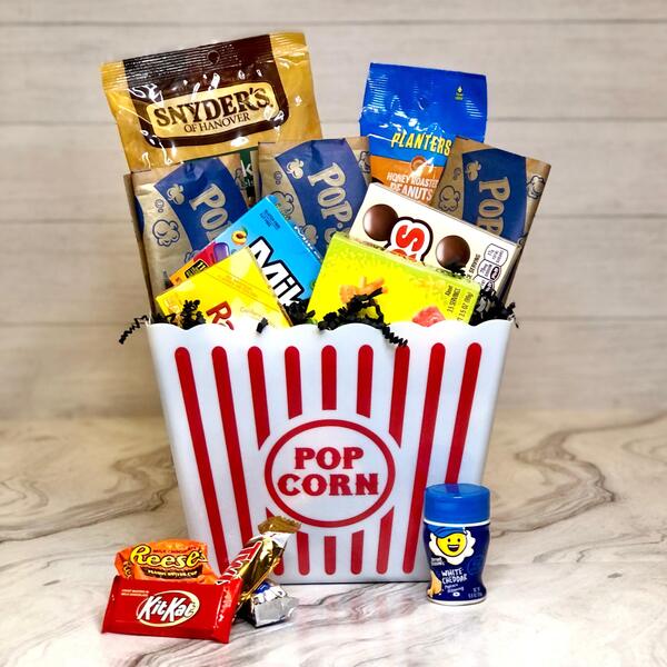 Movie Baskets as Christmas Gift Ideas for Grandparents