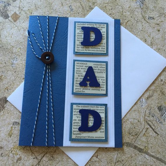 Handmade Cards as DIY Father’s Day Gifts From Daughter 
