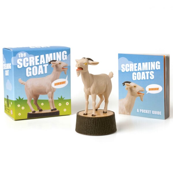 “Screaming Goat” Desk Toys as Funny Coworker Gifts for Christmas