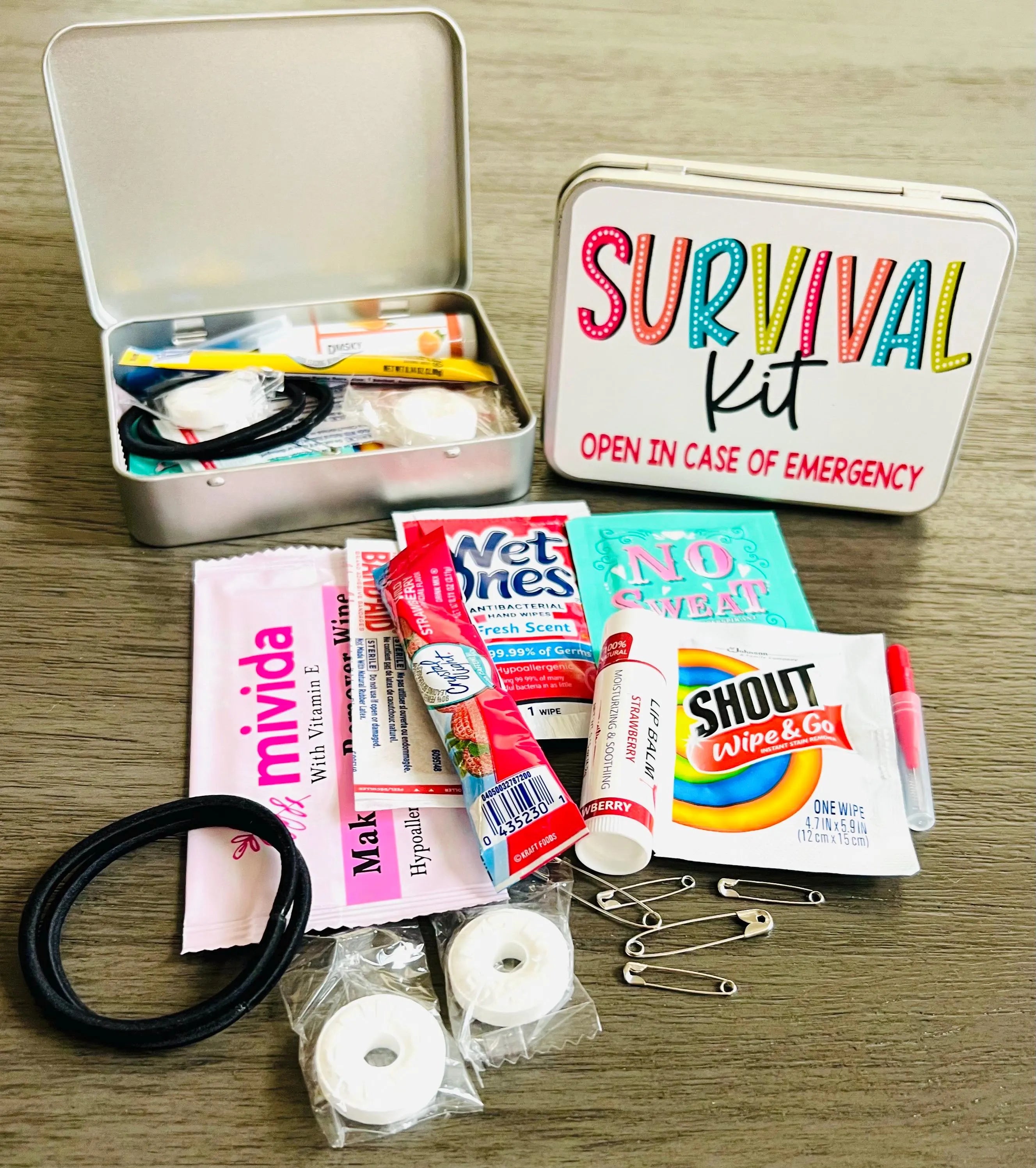 Mom Survival Kit as Gag-Style Funny Mothers Day Gift Ideas