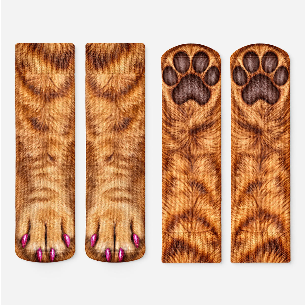 Funny Little Pet Paws Crew Socks - Personalized Pet Lover Gifts ...