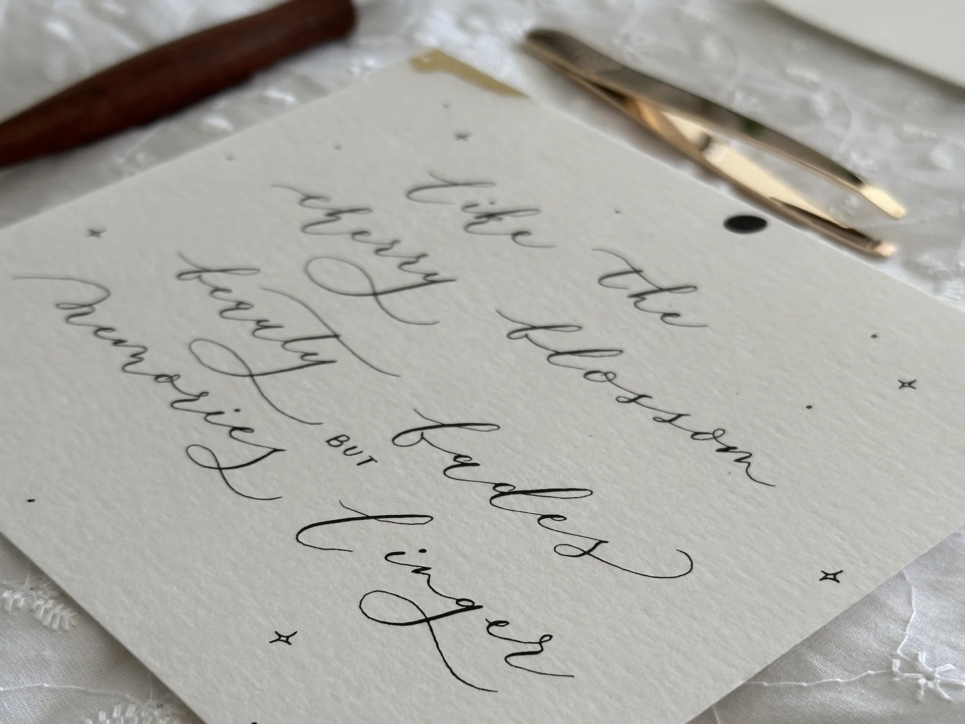 Handwritten Letter as Mother's Day Gifts from Daughter