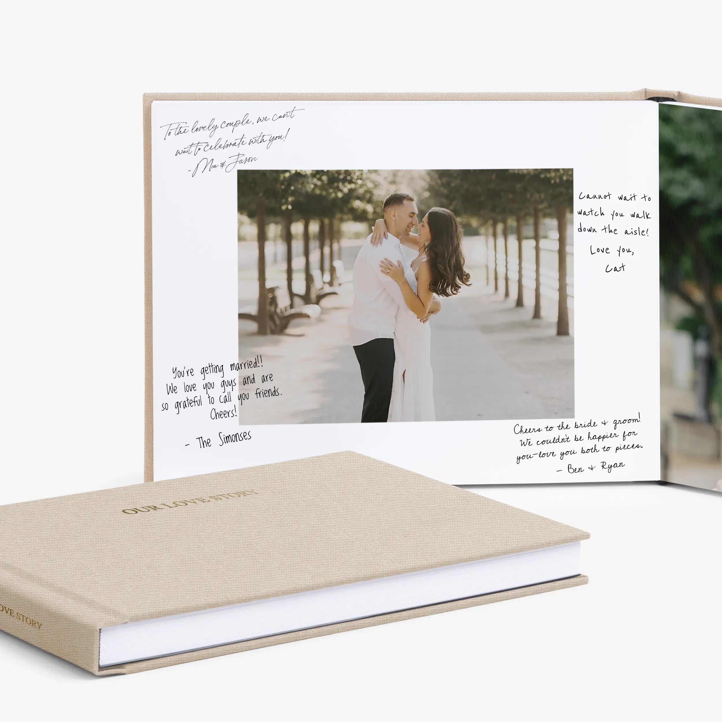 Wedding Vow Book as Wedding Gift for Groom