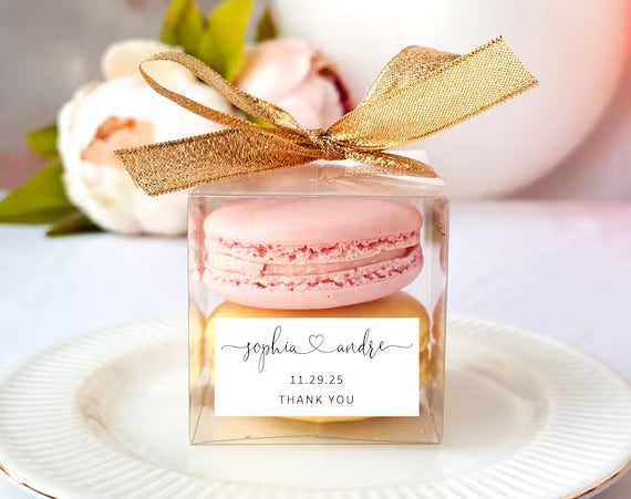 Macaron Box as a Wedding Return Gifts 
