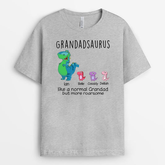 0114AUK2 Customised T shirts presents Dinosaur Grandpa Dad_42c6392e 5760 42b0 b61e 8b8309e1e8cd