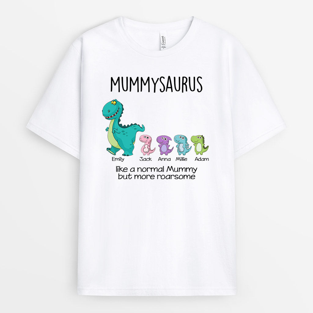 0115AUK2 Personalised T shirts gifts Dinosaur Grandma Mom_52195534 bc31 4e91 97e8 33376bc7e311