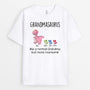 0115AUK2 Personalised T shirts gifts Dinosaur Grandma Mom_5562aae1 d5fd 413b 8e39 eb09fc9f79ca