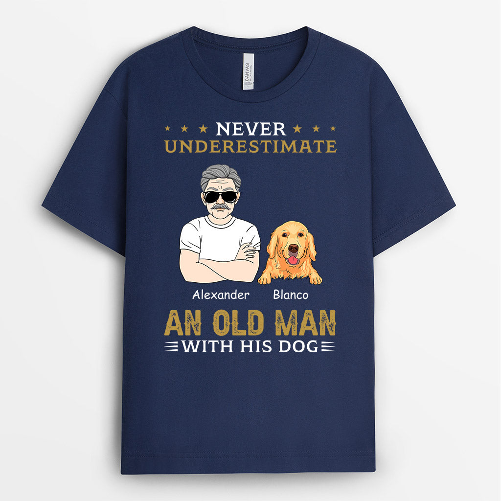 0138AUK1 Customised T shirts gifts Man Dog Lovers_8490fbe0 23f5 45a4 9f07 ff41767a29ce