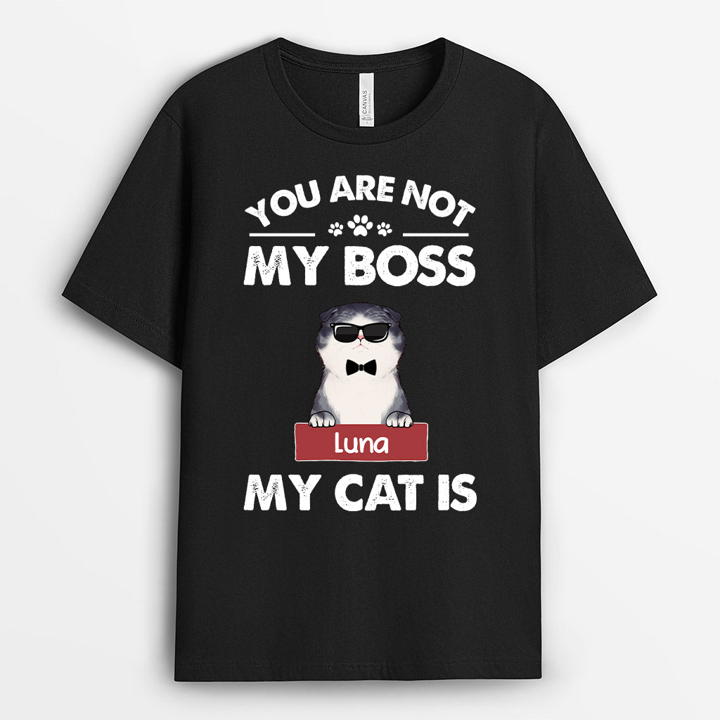 0240A240DUK2 Customised T shirts presents Cat Lovers Boss_7c7b02a6 c86d 4d54 9f91 9e0147309d8d