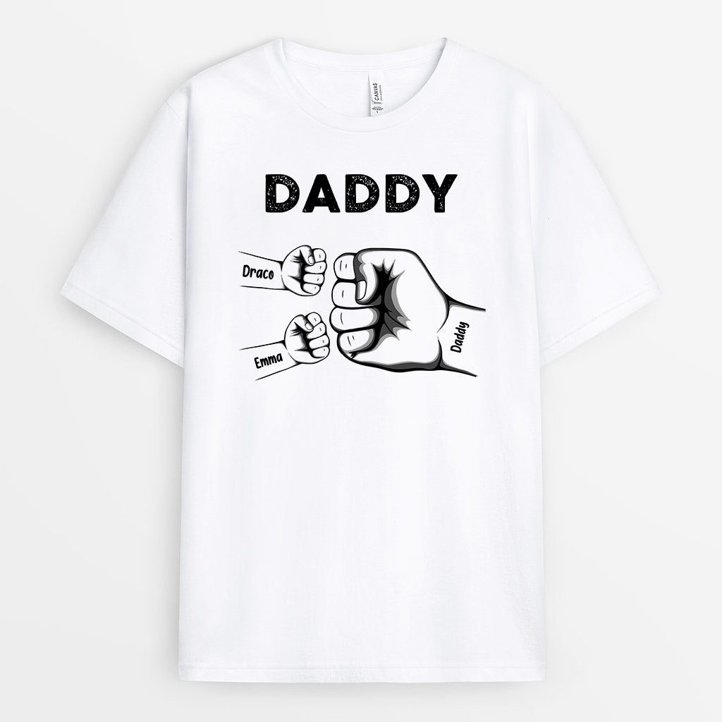 0263A148BUK1 Customised T shirts gifts Fist Grandpa Dad_b8108c72 b973 420f 8484 3a219e691b3f