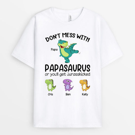 0274A240BUK1 Customised T shirts presents Dinosaur Grandpa Dad_33b63091 5038 4a28 b0b8 7c08b13edf92
