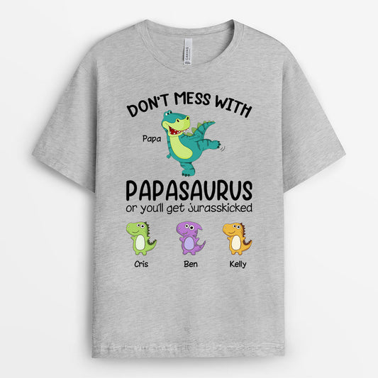 0274A240BUK2 Personalised T shirts gifts Dinosaur Grandpa Dad_6b8d2d42 8492 4945 978e acfaab1d6765