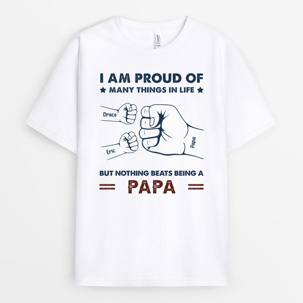 0294A108BUK1 Personalised T shirts gifts Fist Grandpa Dad_a6e7ee55 3d07 41f6 b6e3 c1e24383c84e