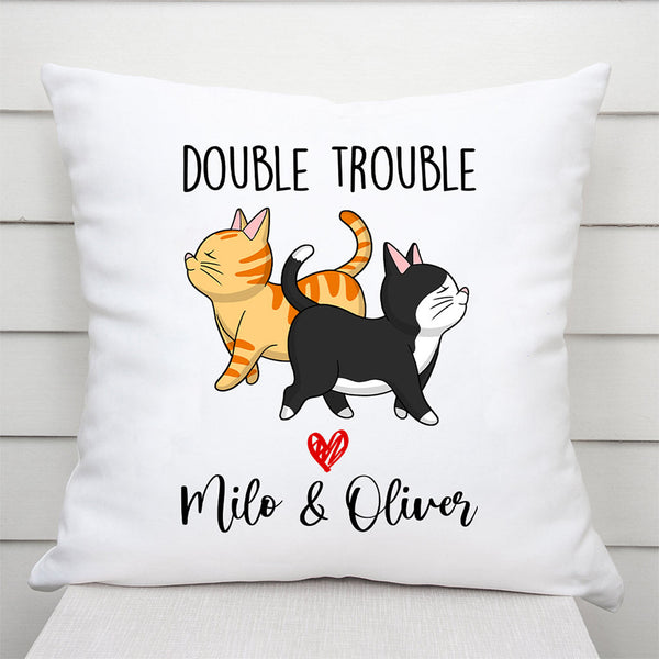 Personalised 2025 cat pillow