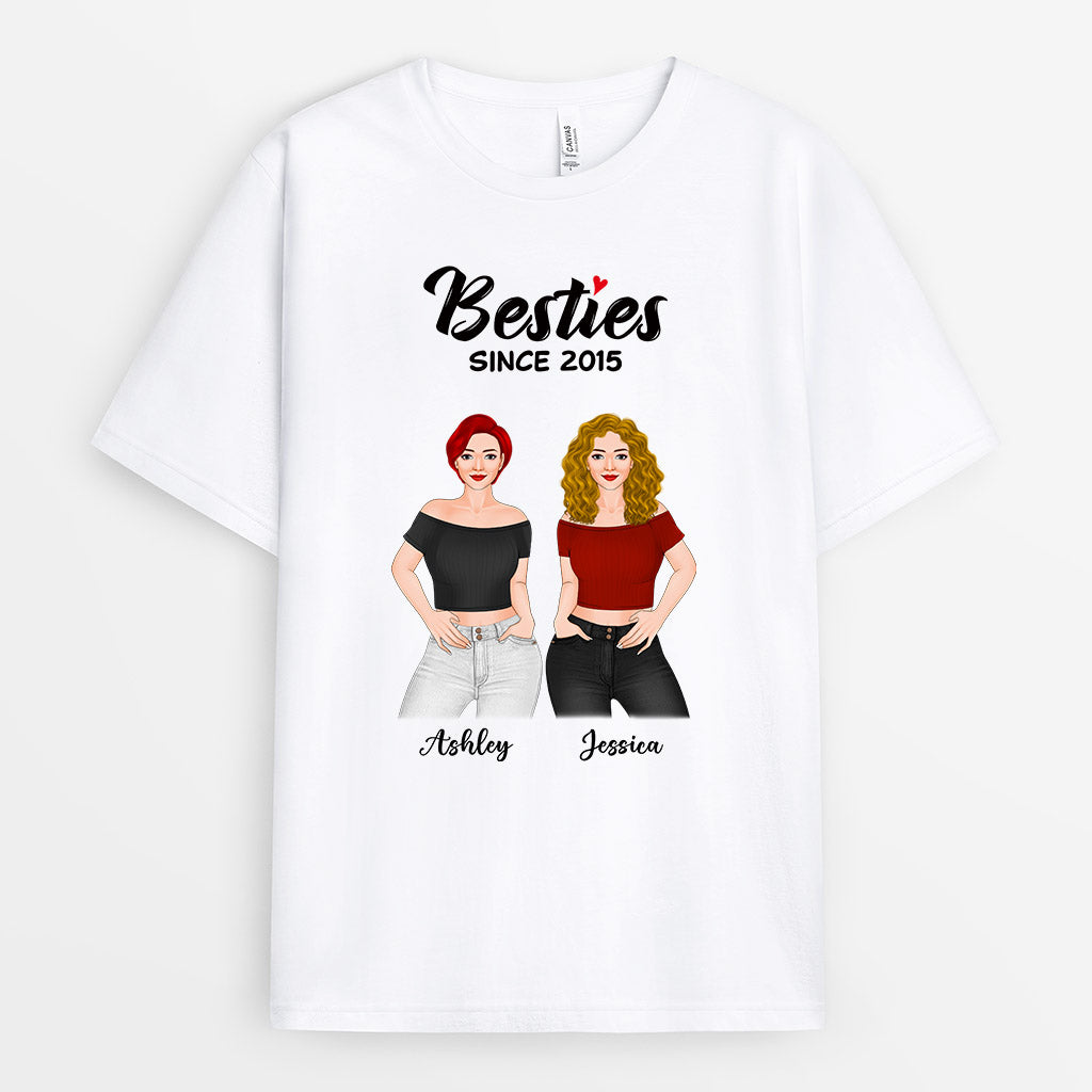 0370AUK2 Customised T shirts presents woman Besties_4824f90e 5619 4699 8232 b05829d483e4