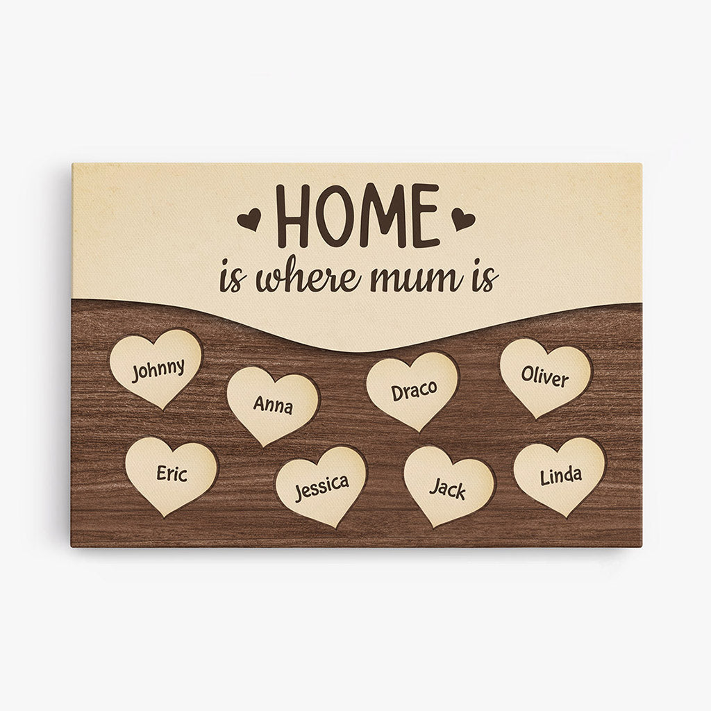 0380CUK1 Personalised Canvas Gifts House Mum Grandma_a6fac59d e7b1 43f6 9148 9ae5f7beda86