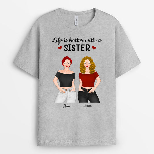 0382AUK1 Personalised T shirts Gifts Sisters Besties_d41be319 3faf 4005 8a93 54c4eb9f8cf1
