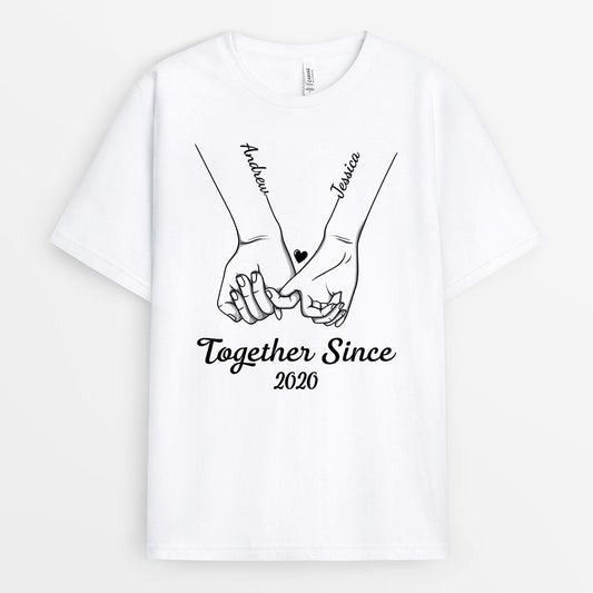 0415A207GUK1 Customised T shirts gifts Hand Couples Lovers_081967e6 7411 44cc bb21 07e7b930745d