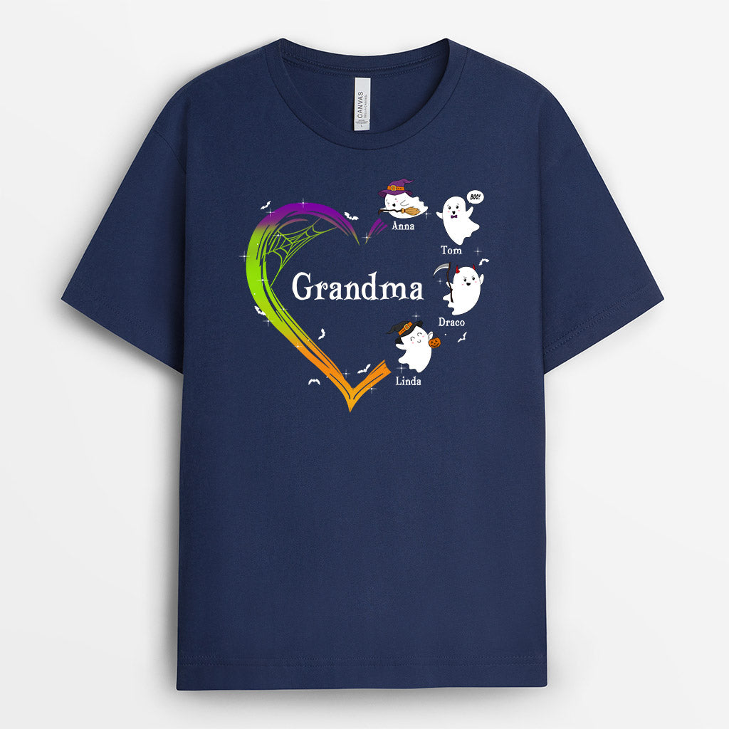 0424A168AUK2 Personalised T shirts gifts Ghost Grandma Halloween_86c65224 8637 4c52 9887 177fdd8e197c