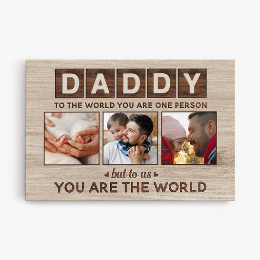 0434CUK1 Personalised Canvas Gifts Photo Dad Mum_9510bf56 4a78 488b a9fe c2463eaaae2f