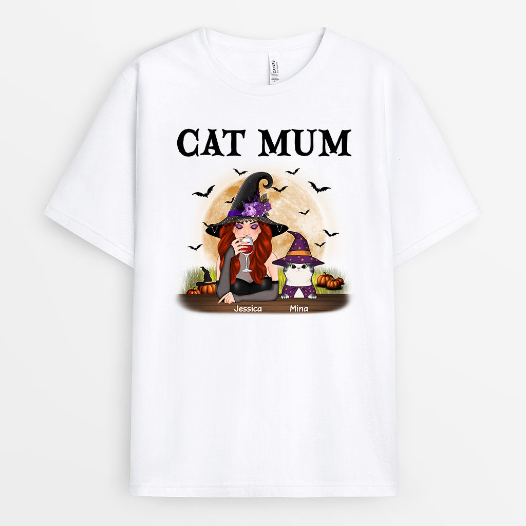 0436A280DUK1 Personalised T shirts Presents Cat Mom Halloween_c3ba1187 57ed 46c4 9870 1cdcc472f22a