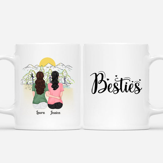 0460MUK1 Personalised Mug Gifts Woman BestFriends