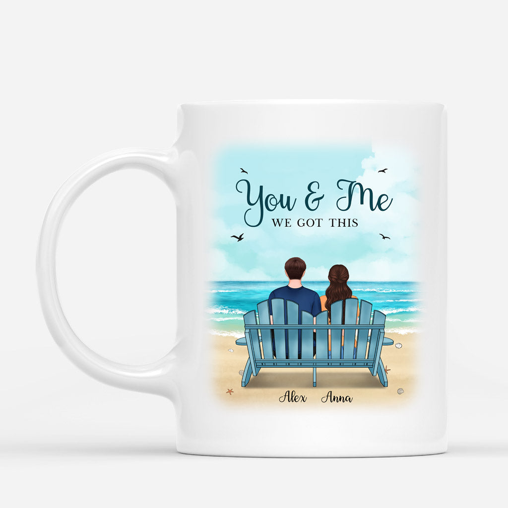 0482M535GUK2 Customised Mug Presents People Couples Beach_80fc003a c66a 4a48 a2b2 dd3df266c17f